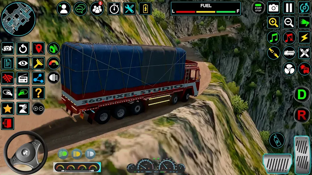 Indian Truck Offroad Cargo Sim (Индийский грузовик   )  [МОД Много денег] Screenshot 5