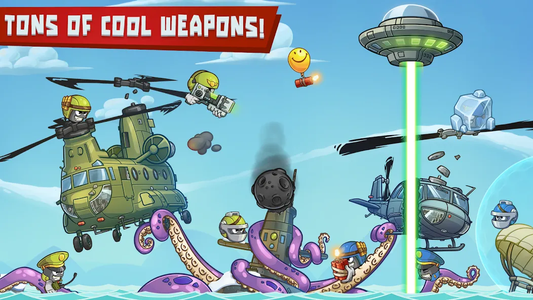 Warlings 2: Total Armageddon (Варлингс 2)  [МОД Unlocked] Screenshot 3