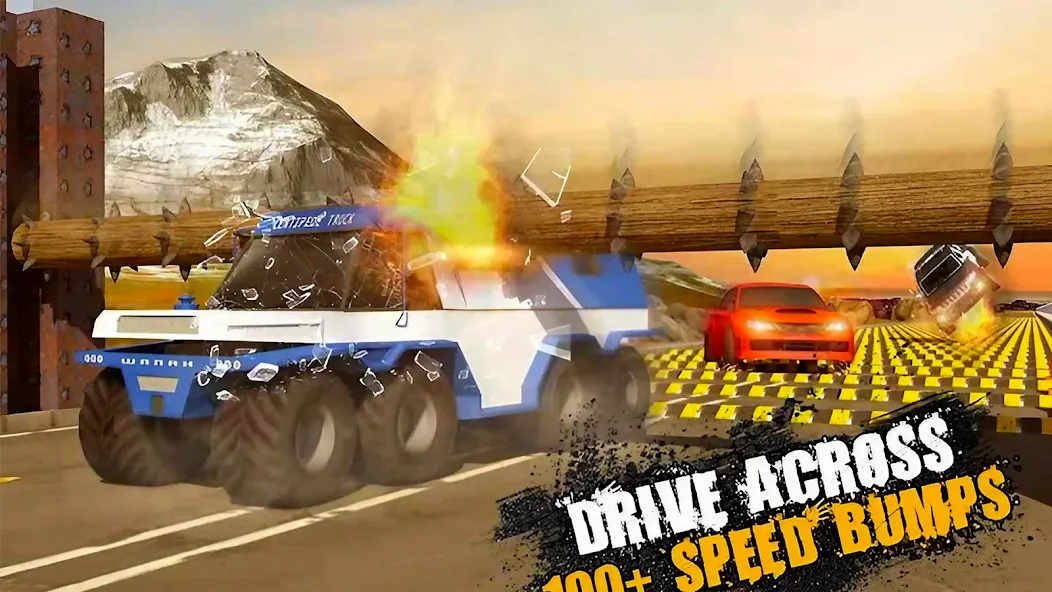 Car Crash Speed Bump Car Games  [МОД Unlocked] Screenshot 5