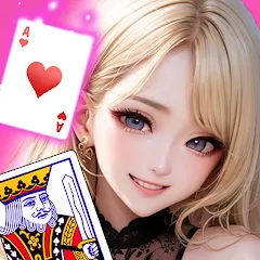 Скачать взломанную Sexy solitaire girls: ani card (Сэкси солитер девушки)  [МОД Бесконечные монеты] - последняя версия apk на Андроид