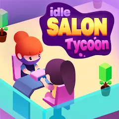 Скачать взлом Idle Beauty Salon Tycoon (Айдл Бьюти Салон Тайкун)  [МОД Все открыто] - последняя версия apk на Андроид