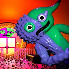 Взломанная Green Monster Life Challenge 4 (Грин Монстер Лайф Челлендж 4)  [МОД Бесконечные монеты] - полная версия apk на Андроид