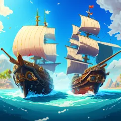 Взлом Pirate Raid - Caribbean Battle (Пиратское налетении)  [МОД Mega Pack] - стабильная версия apk на Андроид