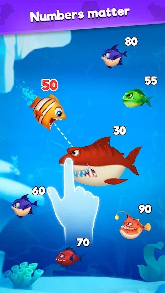 Fish Go.io - Be the fish king  [МОД Unlimited Money] Screenshot 2