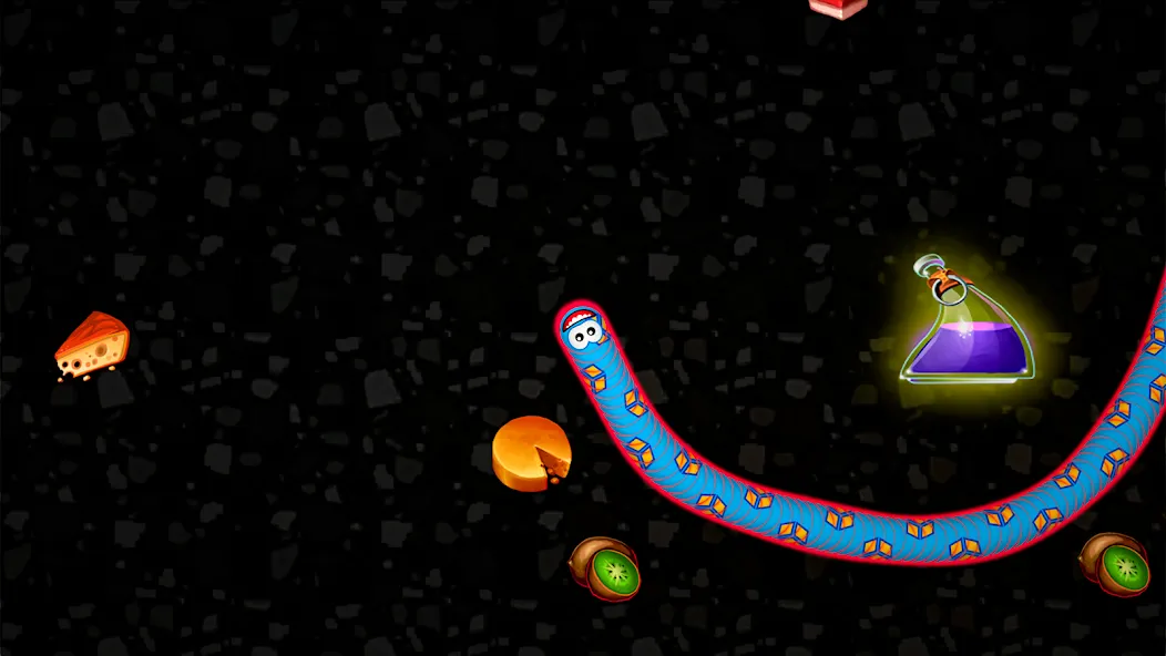 Worms Zone .io - Hungry Snake  [МОД Unlocked] Screenshot 4