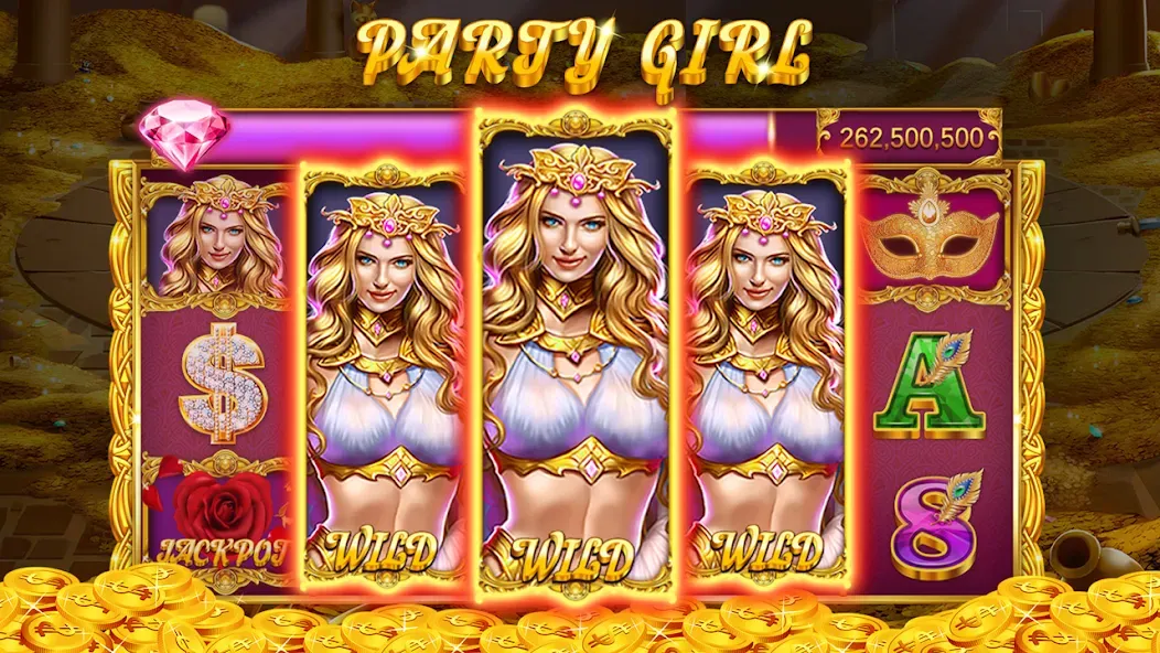 Winning Jackpot Slots Casino  [МОД Много денег] Screenshot 2