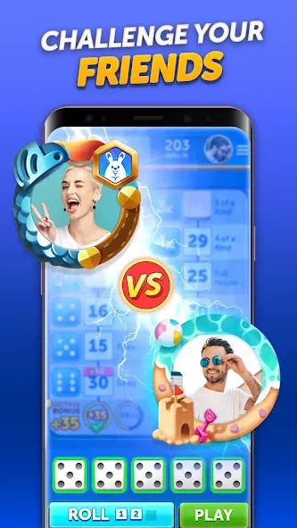 Dice With Buddies™ Social Game (Дайс вместе с друзьями Социальная игра)  [МОД Много монет] Screenshot 5