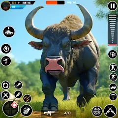 Взломанная Wild Animal Deer Hunting Games (Охота на диких зверей с оружием  игры)  [МОД Бесконечные монеты] - полная версия apk на Андроид