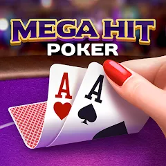 Скачать взлом Mega Hit Poker: Texas Holdem (Мега Хит Покер)  [МОД Menu] - полная версия apk на Андроид