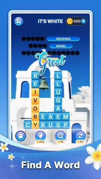 Word Search Block Puzzle Game  [МОД Много монет] Screenshot 1