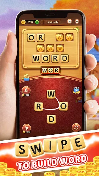 Word Connect (Ворд Коннект)  [МОД Unlimited Money] Screenshot 1