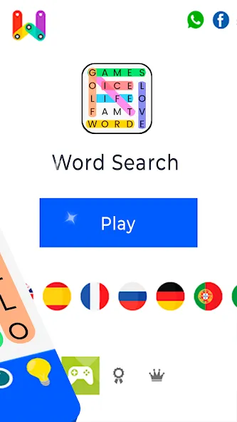 Word Search  [МОД Все открыто] Screenshot 4