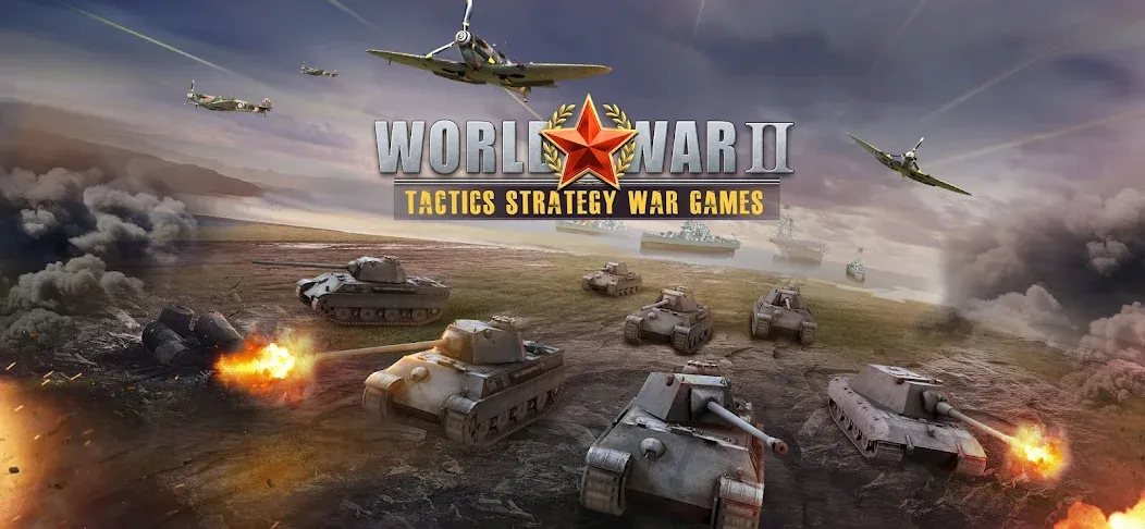 World War 2: Strategy Games (Вторая мировая война)  [МОД Много монет] Screenshot 1