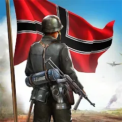 Взлом World War 2: Strategy Games (Вторая мировая война)  [МОД Много монет] - полная версия apk на Андроид