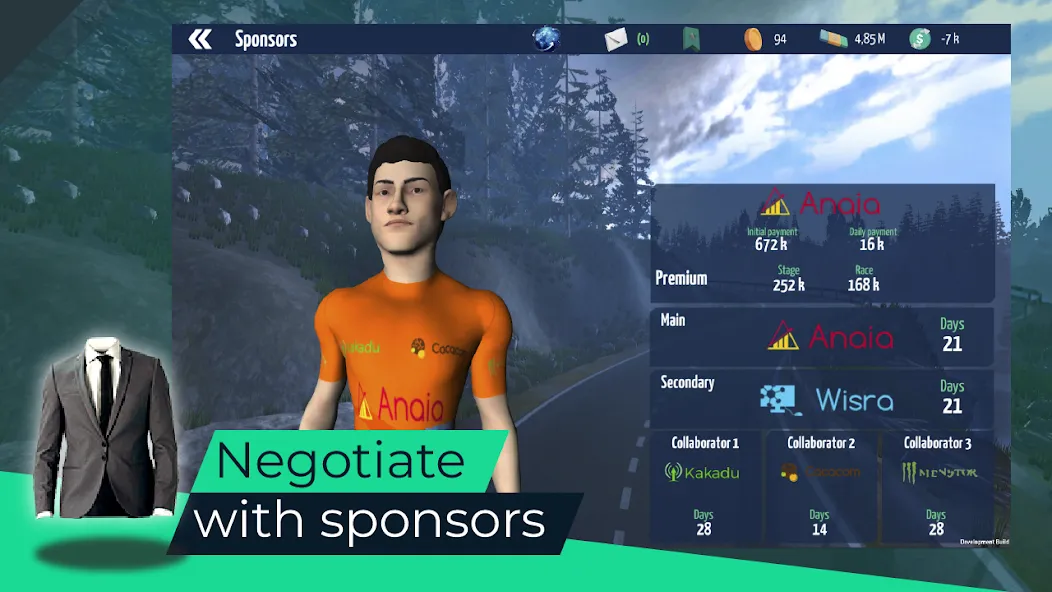 Live Cycling Manager 2023 (Лайв Сайклинг Менеджер 2023)  [МОД Бесконечные монеты] Screenshot 3