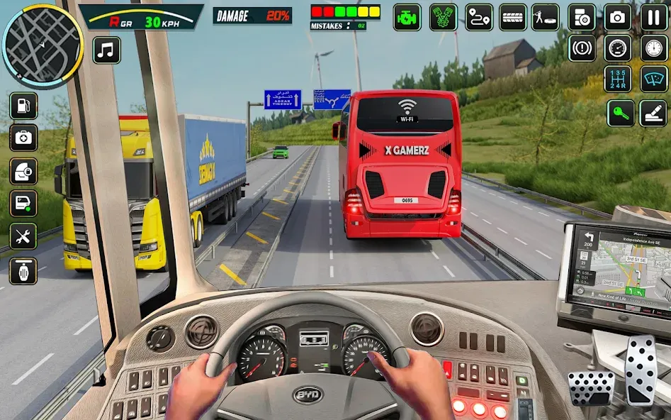 City Bus Simulator - Bus Drive  [МОД Unlocked] Screenshot 3