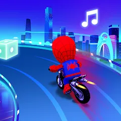 Скачать взлом Beat Racing:Car&Music game (Бит Кар Гонки игра музыки )  [МОД Много денег] - последняя версия apk на Андроид