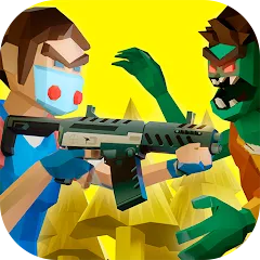 Взлом Two Guys & Zombies 3D: Online  [МОД Много монет] - полная версия apk на Андроид