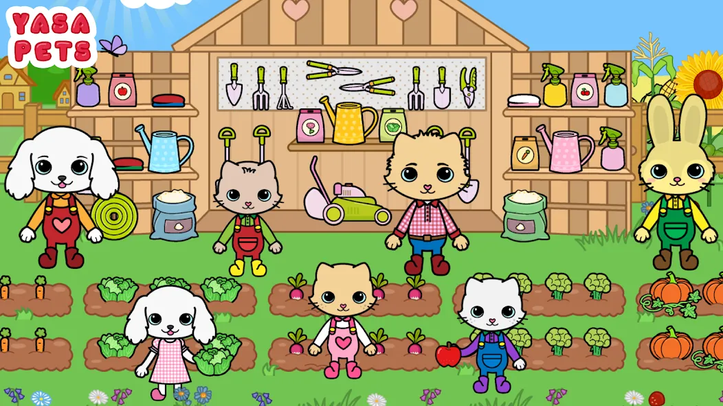 Yasa Pets Farm (Яса Петс Фарм)  [МОД Unlimited Money] Screenshot 5