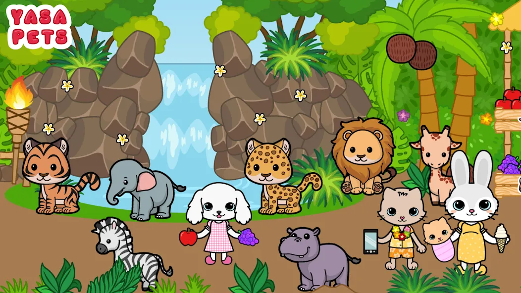 Yasa Pets Island (Яса Петс Айленд)  [МОД Много монет] Screenshot 4