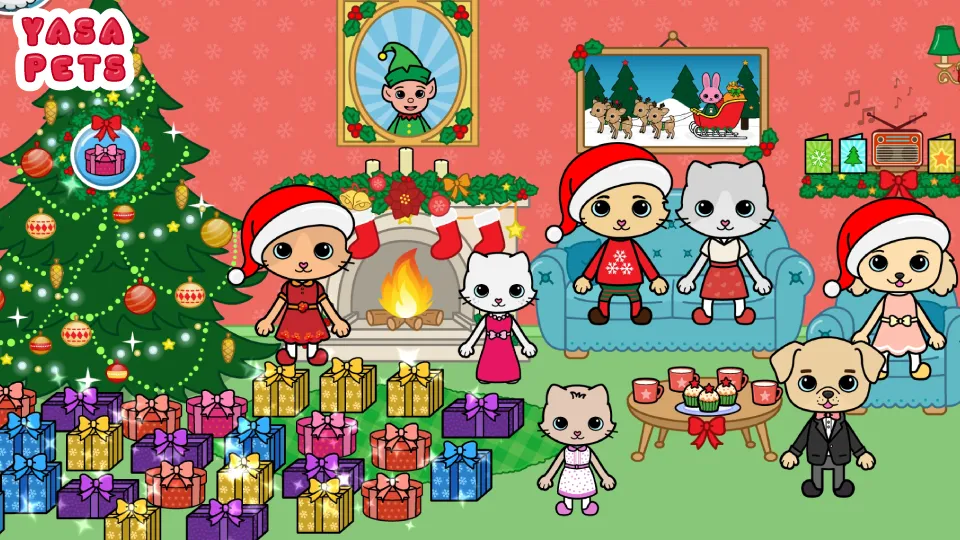 Yasa Pets Christmas (Яса Петс Кристмас)  [МОД Все открыто] Screenshot 3