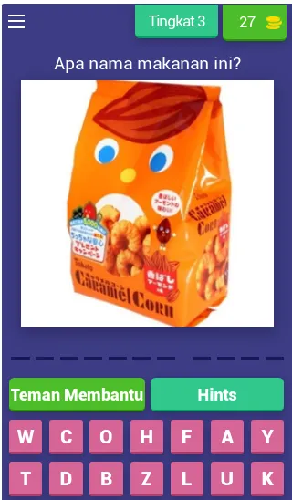 Tebak Makanan Ringan Indonesia (Гаме маканан Ринган)  [МОД Menu] Screenshot 4