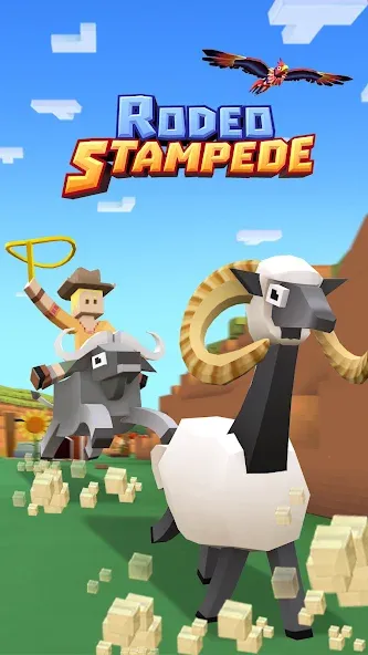 Rodeo Stampede: Sky Zoo Safari  [МОД Много монет] Screenshot 1