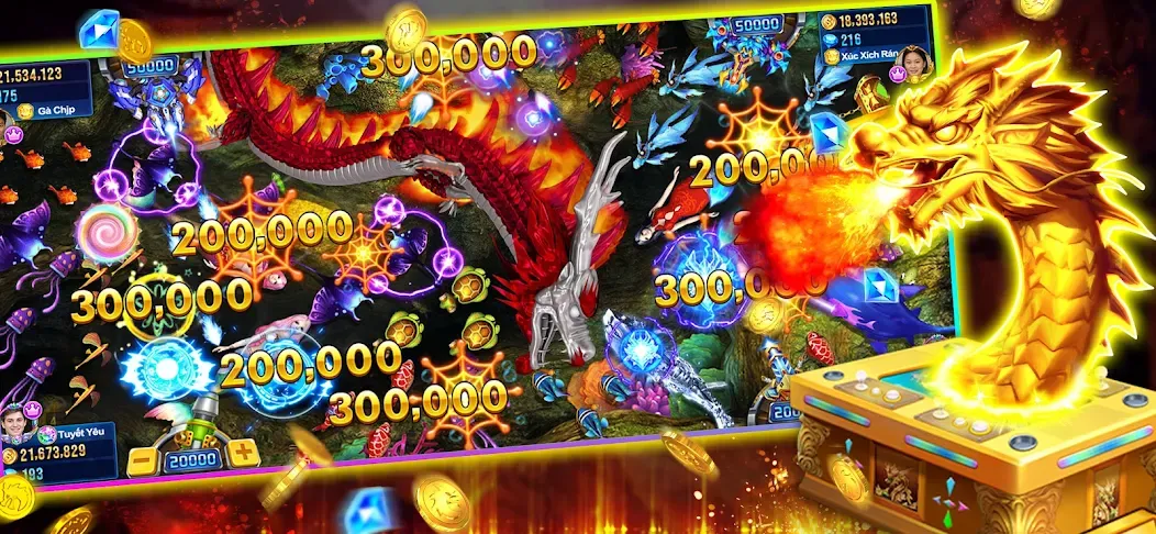 Dragon King:fish table games (Драгон Кинг)  [МОД Все открыто] Screenshot 4