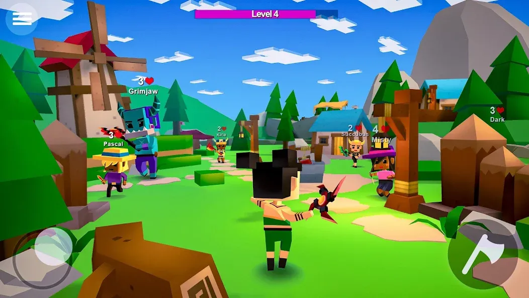 AXES.io  [МОД Много денег] Screenshot 2