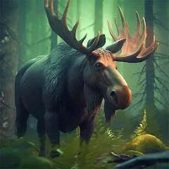 Взломанная The Moose - Animal Simulator (Зе Мус)  [МОД Бесконечные монеты] - стабильная версия apk на Андроид