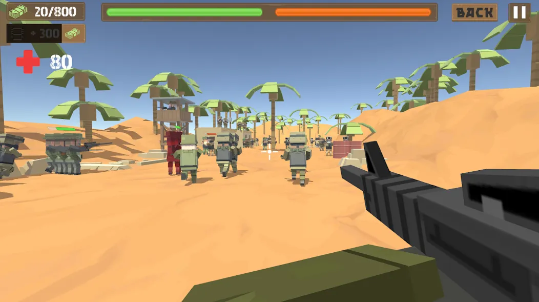 Border Wars: Army Simulator  [МОД Много монет] Screenshot 3