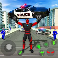 Скачать взлом Spider Miami Rope Hero Ninja  [МОД Unlocked] - последняя версия apk на Андроид