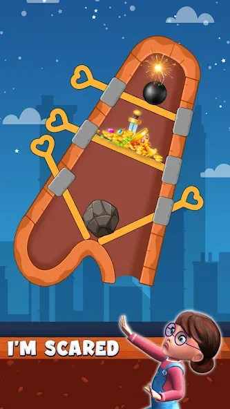 Pull The String : Nick's Quest (Пул Зе Стринг)  [МОД Unlimited Money] Screenshot 3