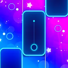 Скачать взломанную Pop Piano Fire : Magic Tiles 2 (Поп Пиано Файр)  [МОД Mega Pack] - последняя версия apk на Андроид