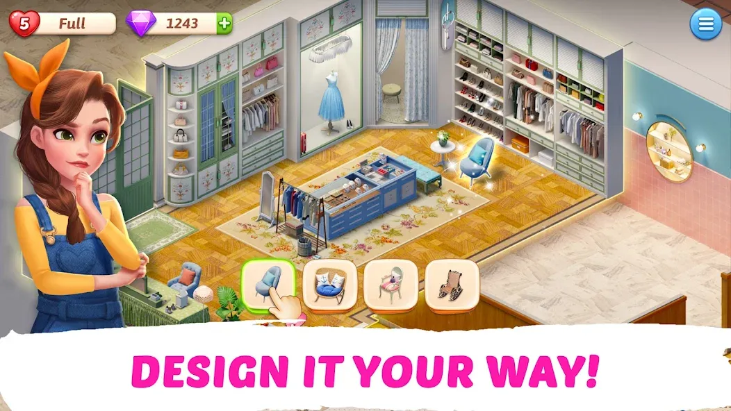 My Story - Mansion Makeover  [МОД Много денег] Screenshot 3