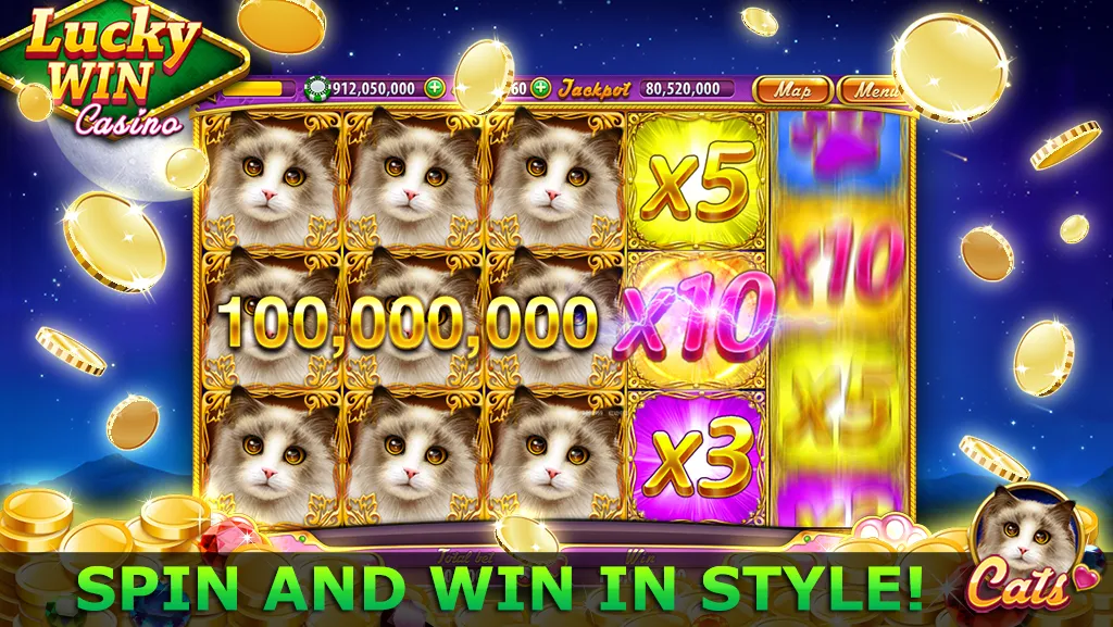 Lucky Win Casino™ SLOTS GAME (Лаки Вин казино СЛОТЫ ИГРА)  [МОД Menu] Screenshot 1