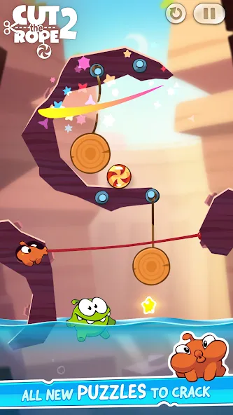 Cut the Rope 2 (Кат зе Роуп 2)  [МОД Меню] Screenshot 3