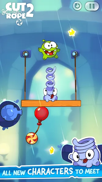 Cut the Rope 2 (Кат зе Роуп 2)  [МОД Меню] Screenshot 4