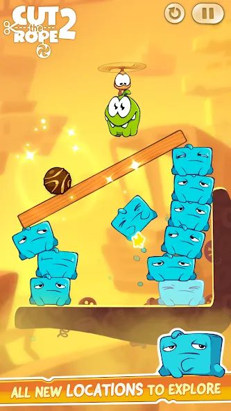 Cut the Rope 2 (Кат зе Роуп 2)  [МОД Меню] Screenshot 5