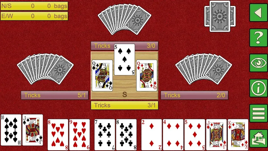 Spades V+, spades card game  [МОД Unlocked] Screenshot 4