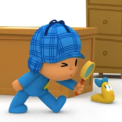 Скачать взломанную Pocoyo and the Hidden Objects. (Покойо)  [МОД Unlimited Money] - полная версия apk на Андроид