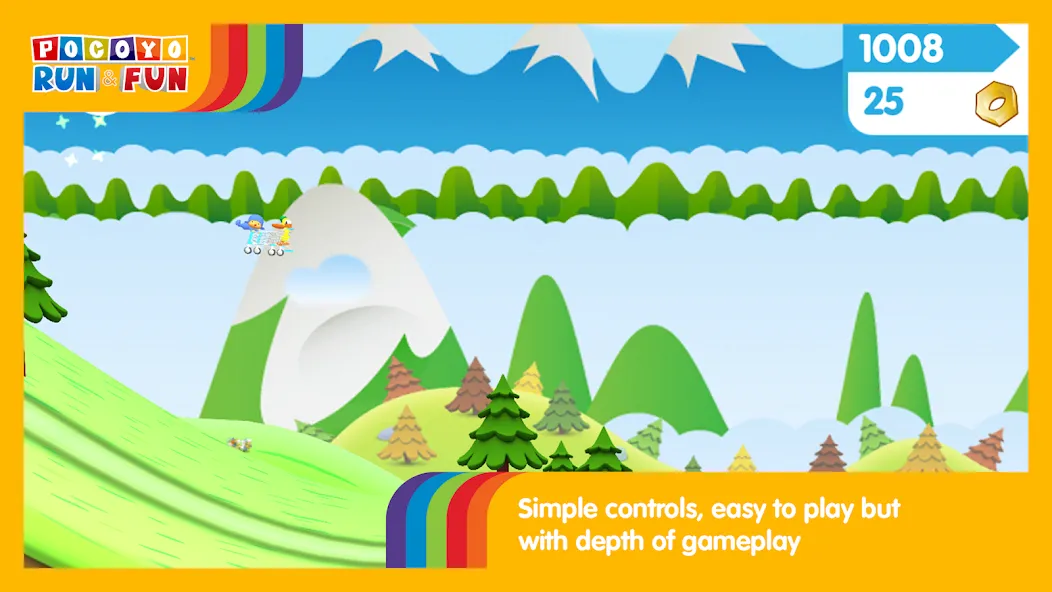 Pocoyo Run & Fun: Cartoon Jump  [МОД Menu] Screenshot 3