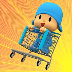 Взлом Pocoyo Run & Fun: Cartoon Jump  [МОД Menu] - полная версия apk на Андроид