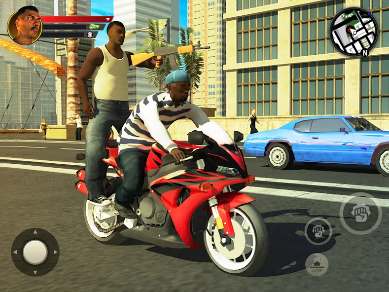 Mafia Crime: Cars & Gang Wars (Сан Андреас Авто Банды Войны)  [МОД Menu] Screenshot 1