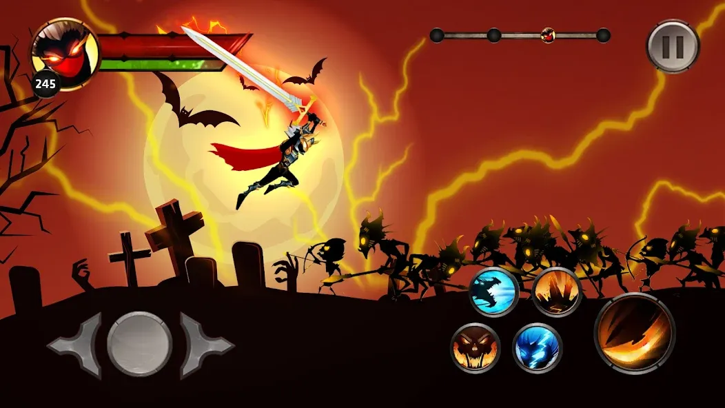 Stickman Legends Offline Games  [МОД Unlimited Money] Screenshot 3