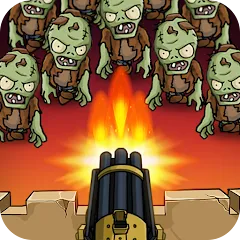 Скачать взлом Zombie War Idle Defense Game (Зомби Война)  [МОД Много денег] - стабильная версия apk на Андроид