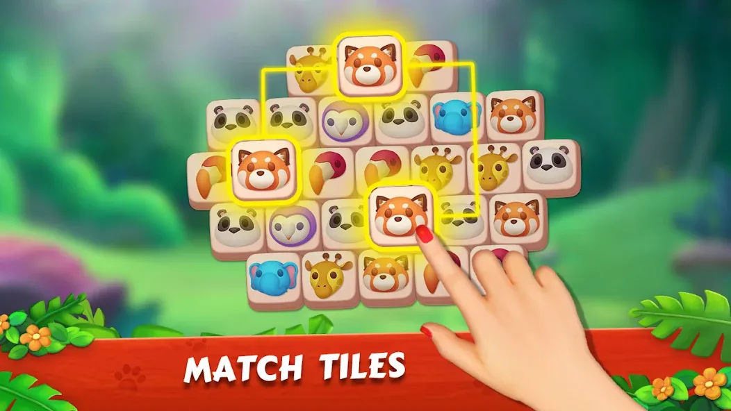 Zoo Tile - Match Puzzle Game (Зу Тайл)  [МОД Меню] Screenshot 4