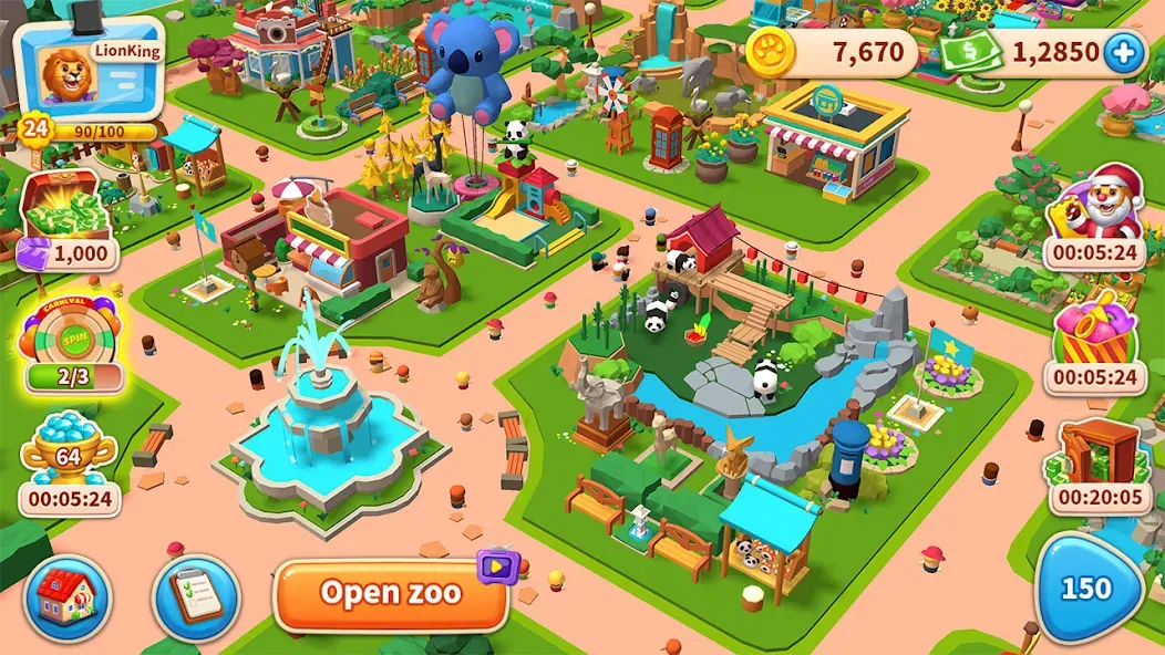 Zoo Tile - Match Puzzle Game (Зу Тайл)  [МОД Меню] Screenshot 5