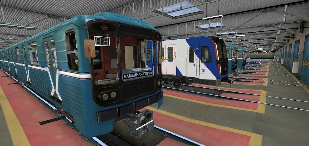 Minsk Subway Simulator  [МОД Menu] Screenshot 1