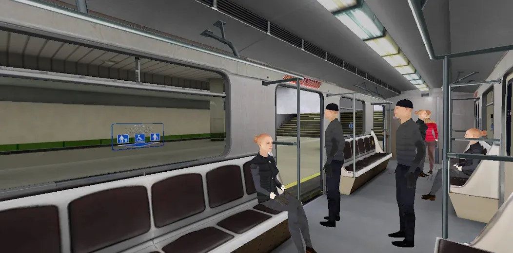 Minsk Subway Simulator  [МОД Menu] Screenshot 5